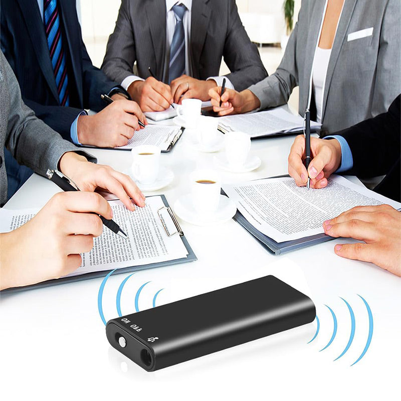 Portable Mini Magnetic Voice Recorder: One-Touch Operation & Compact Size