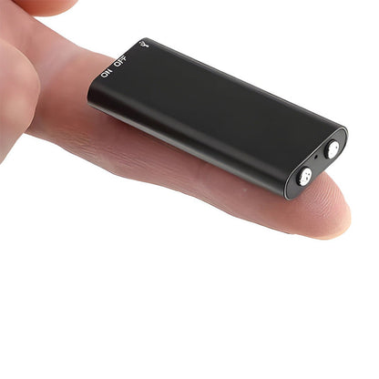 Portable Mini Magnetic Voice Recorder: One-Touch Operation & Compact Size