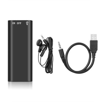 Portable Mini Magnetic Voice Recorder: One-Touch Operation & Compact Size