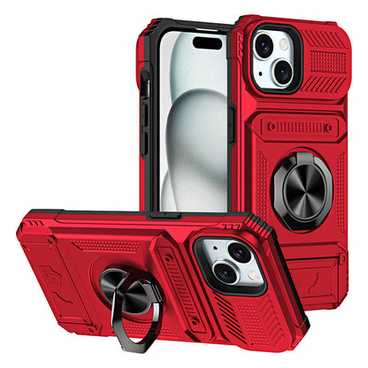 🛡️Heavy Duty Magnetic Armor Phone Case- Hidden Kickstand & Built-In Wallet