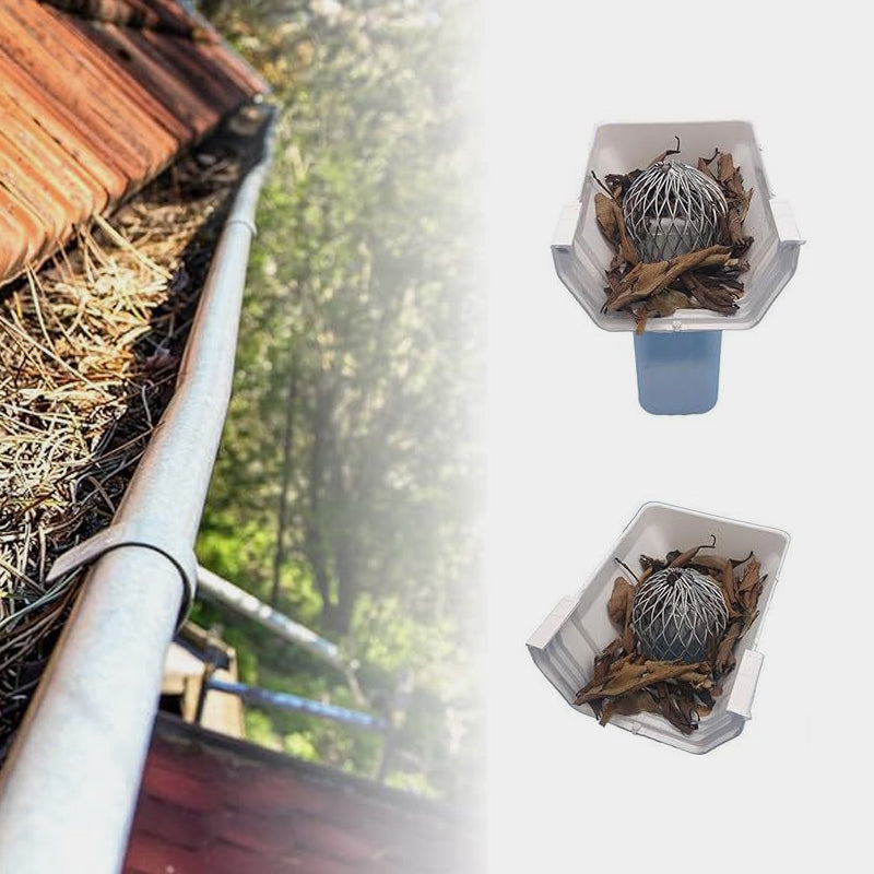 Outdoor Water Pipe Leaf Guard Filter: Prevents Debris & Keeps Water Flowing
