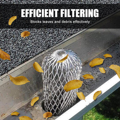 Outdoor Water Pipe Leaf Guard Filter: Prevents Debris & Keeps Water Flowing