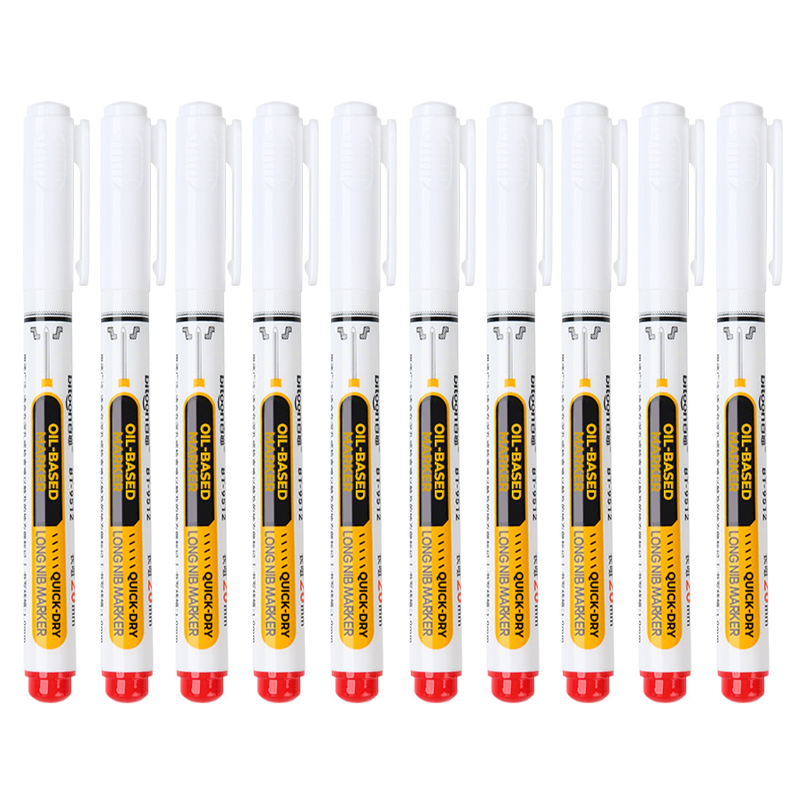 Precision Long-Tip Quick-Dry Oil-Based Marker Pen: Easy Deep-Hole Marking