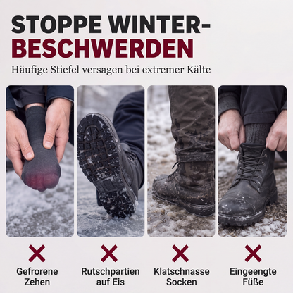 Warme Winter-Slipper-Schneestiefel