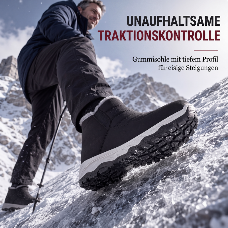 Warme Winter-Slipper-Schneestiefel