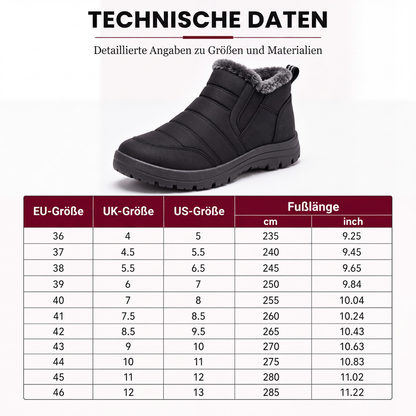 Warme Winter-Slipper-Schneestiefel