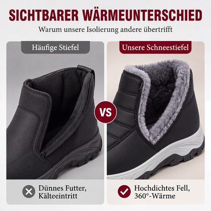 Warme Winter-Slipper-Schneestiefel