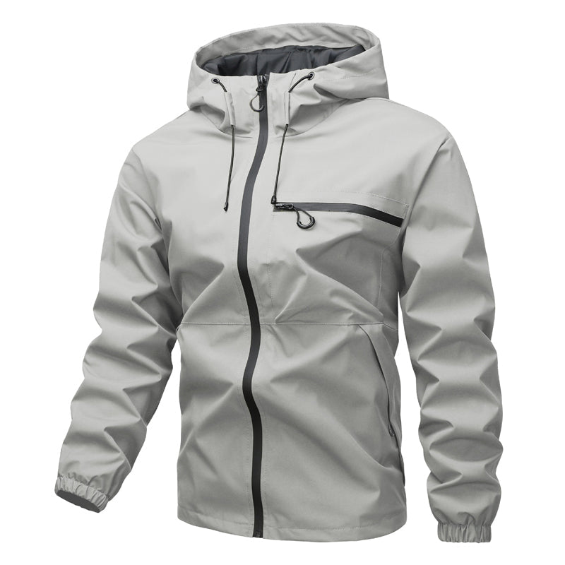 Unisex style Outdoor Waterproof Windproof Jacket - Hooded &  All-Weather-Ready