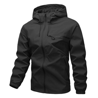 Unisex style Outdoor Waterproof Windproof Jacket - Hooded &  All-Weather-Ready