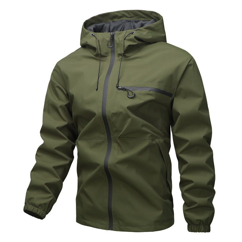 Unisex style Outdoor Waterproof Windproof Jacket - Hooded &  All-Weather-Ready