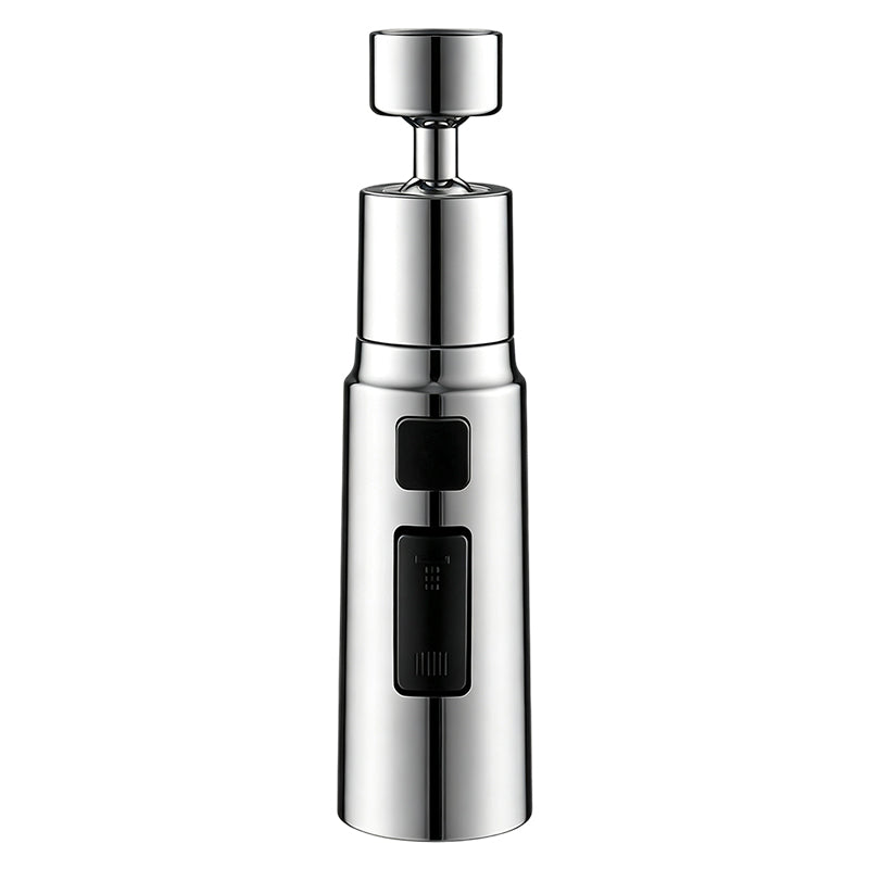Universal Rotating Kitchen Faucet Nozzle: Easy Installation & Splash-Free Water Control