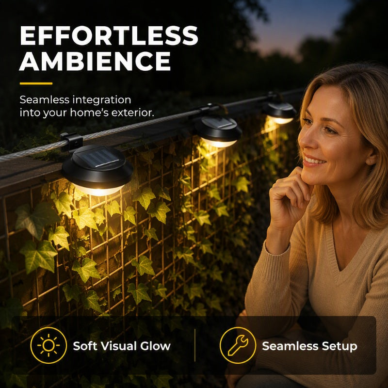 ☀️💡Solar-Powered Outdoor Garden & Patio Lights — Energy-Saving & Decorative Yard Lighting, No Mains Wiring Needed 🏡✨