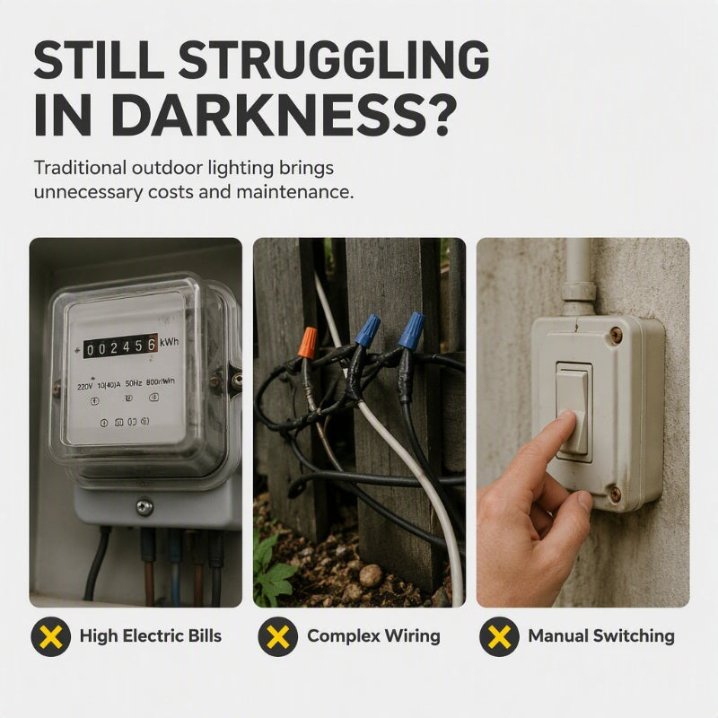 ☀️💡Solar-Powered Outdoor Garden & Patio Lights — Energy-Saving & Decorative Yard Lighting, No Mains Wiring Needed 🏡✨