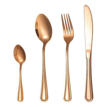 📢📢50% OFF !! ⏰4-Piece Stainless Steel Flatware Set