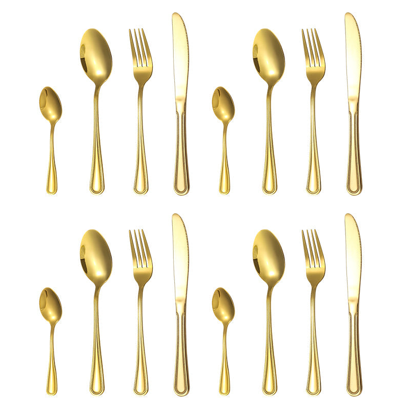 📢📢50% OFF !! ⏰4-Piece Stainless Steel Flatware Set