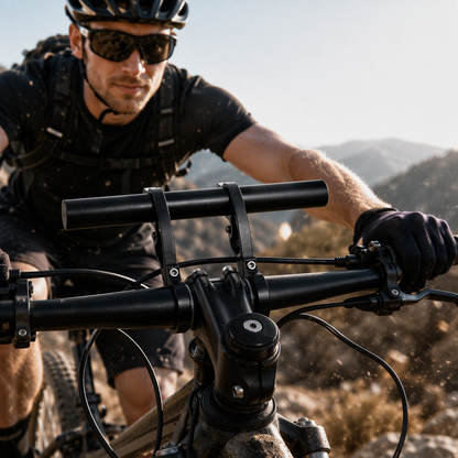 Aluminum Alloy Bicycle Handlebar Extender - Strong Support & Expanded Space