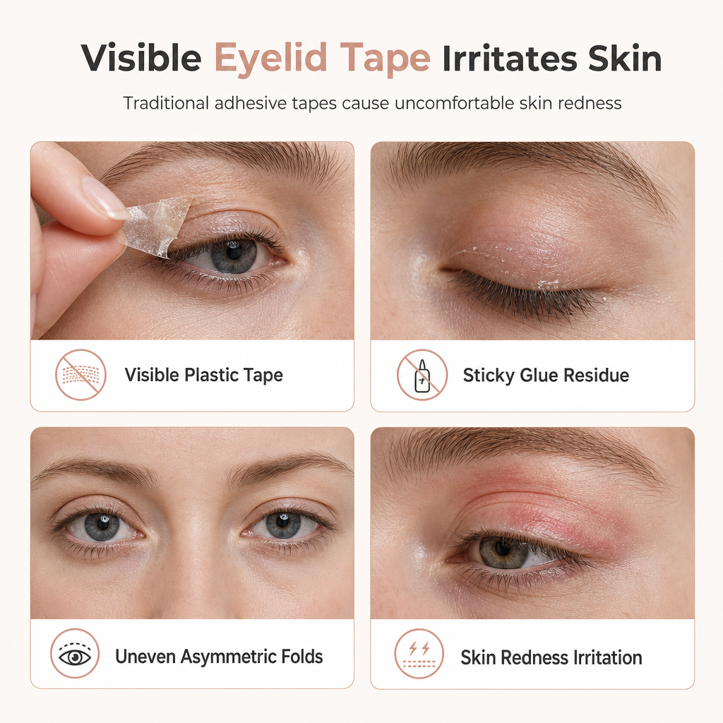 👁️50% OFF NOW! Double Eyelid Styling Cream – Invisible Long-Lasting Eyelid Shaping Gel, Gentle Clear Formula for Natural Hooded & Uneven Eyes