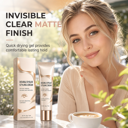 👁️50% OFF NOW! Double Eyelid Styling Cream – Invisible Long-Lasting Eyelid Shaping Gel, Gentle Clear Formula for Natural Hooded & Uneven Eyes