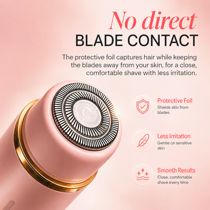 Dual-Head Bikini & Body Trimmer | Smooth, Gentle & Cordless